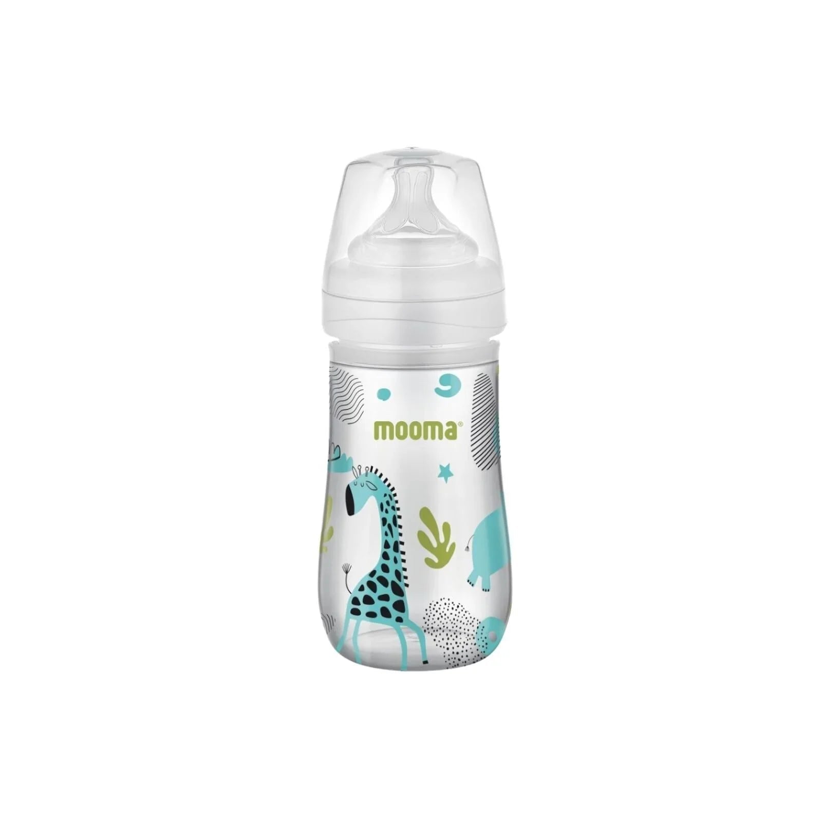 Mooma Neeko Bottle Fast Flow 18+ months 250ml - Animals | Luxury Home Accessories | Heulog Glow