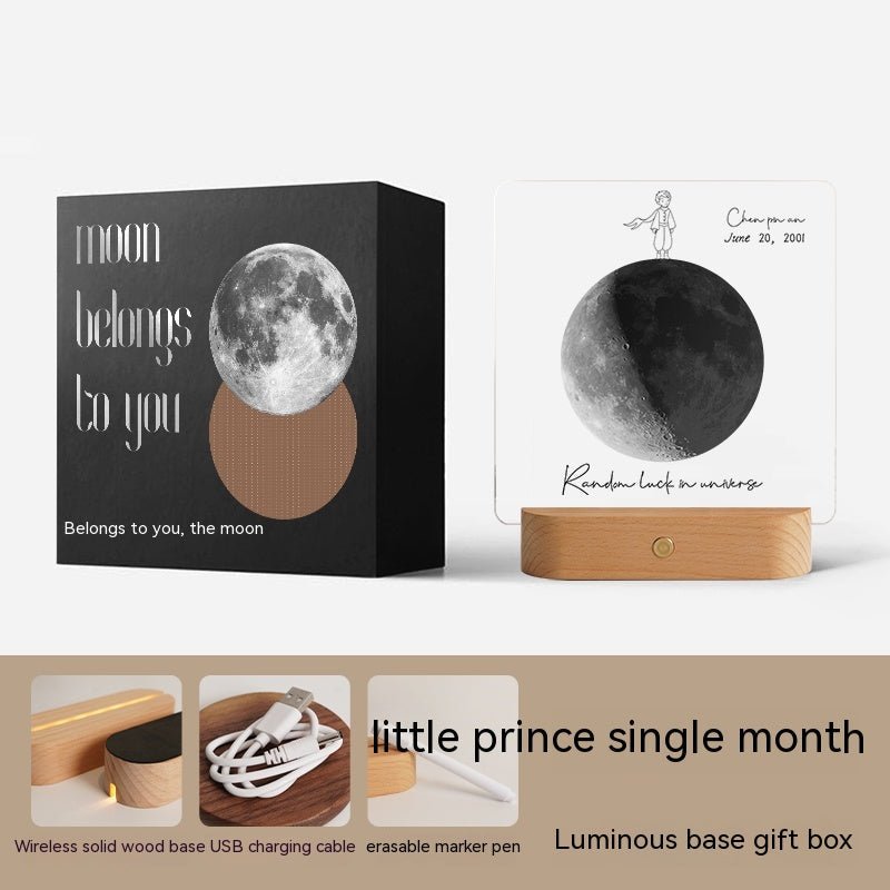 Moon Gift On The Day Of Birth Moon Decoration Gift | Luxury Home Accessories | Heulog Glow