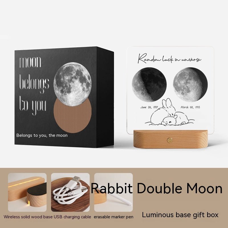Moon Gift On The Day Of Birth Moon Decoration Gift | Luxury Home Accessories | Heulog Glow