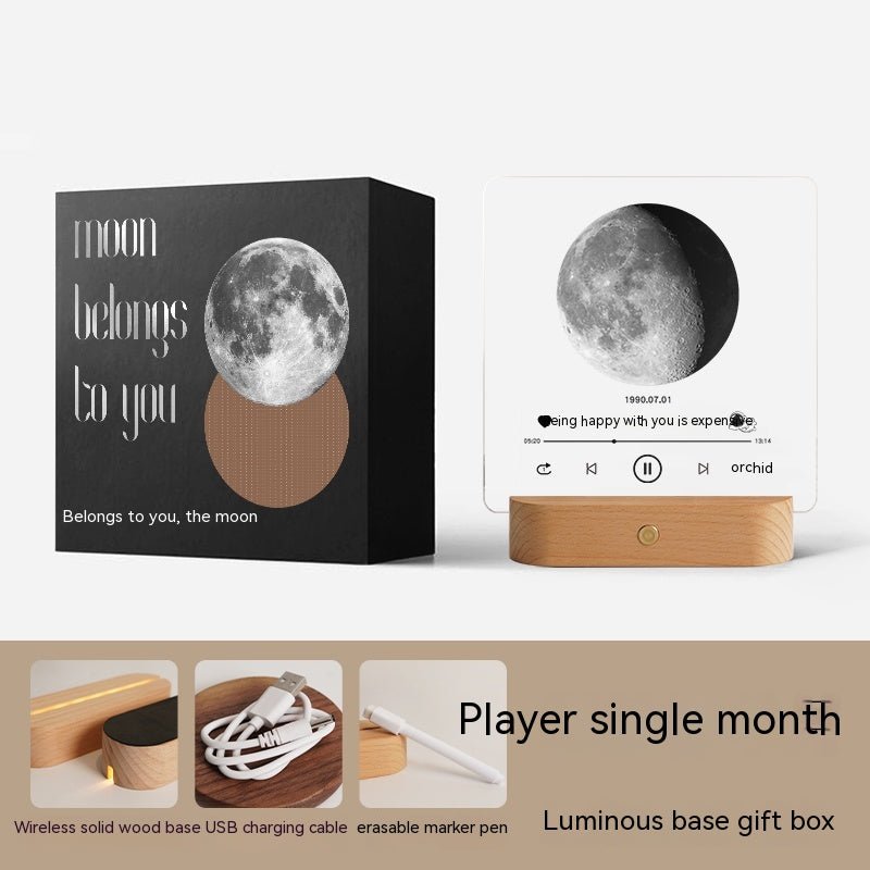 Moon Gift On The Day Of Birth Moon Decoration Gift | Luxury Home Accessories | Heulog Glow