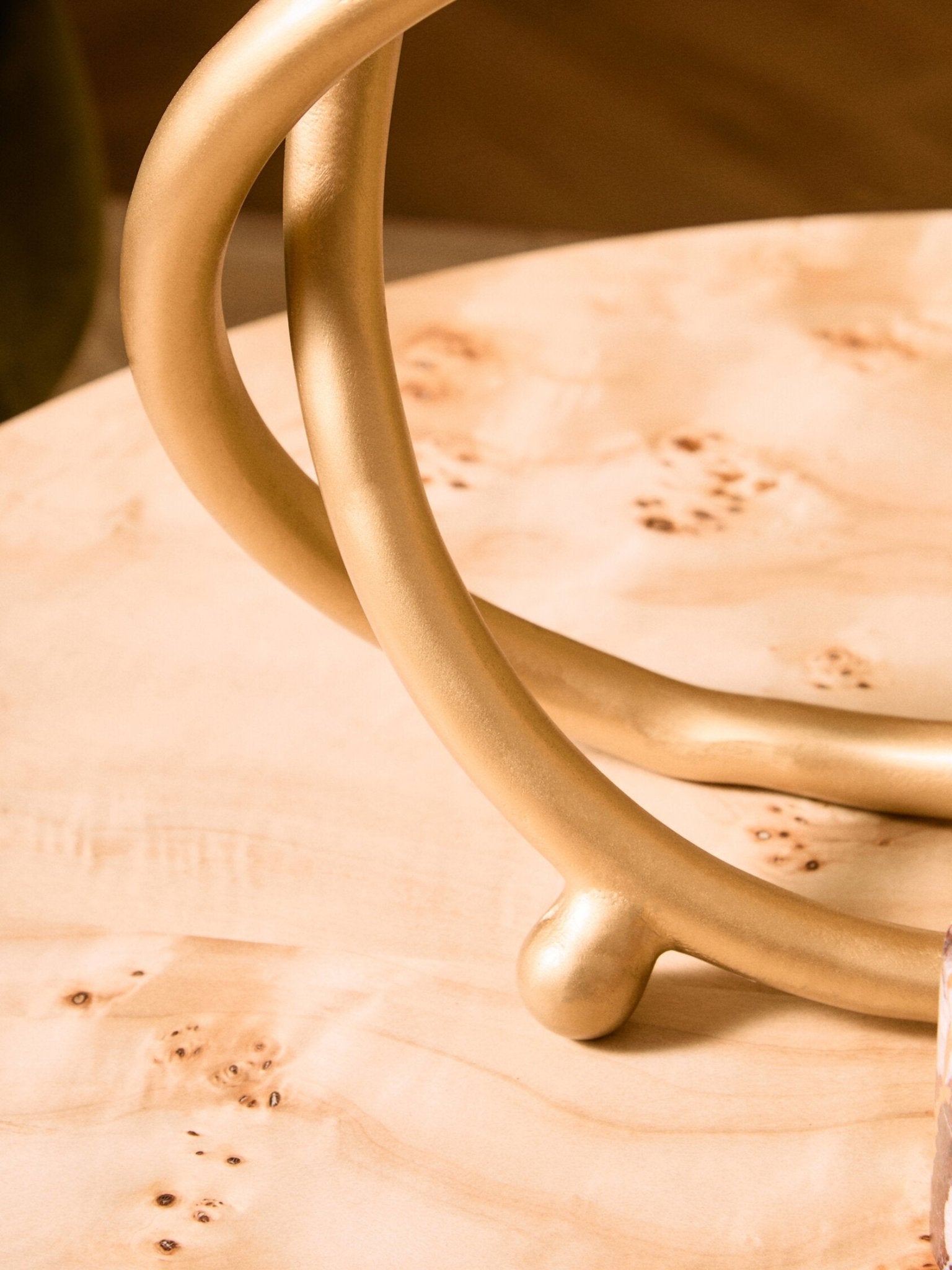 Mota Burl Wood Design Round Coffee Table | Luxury Home Accessories | Heulog Glow