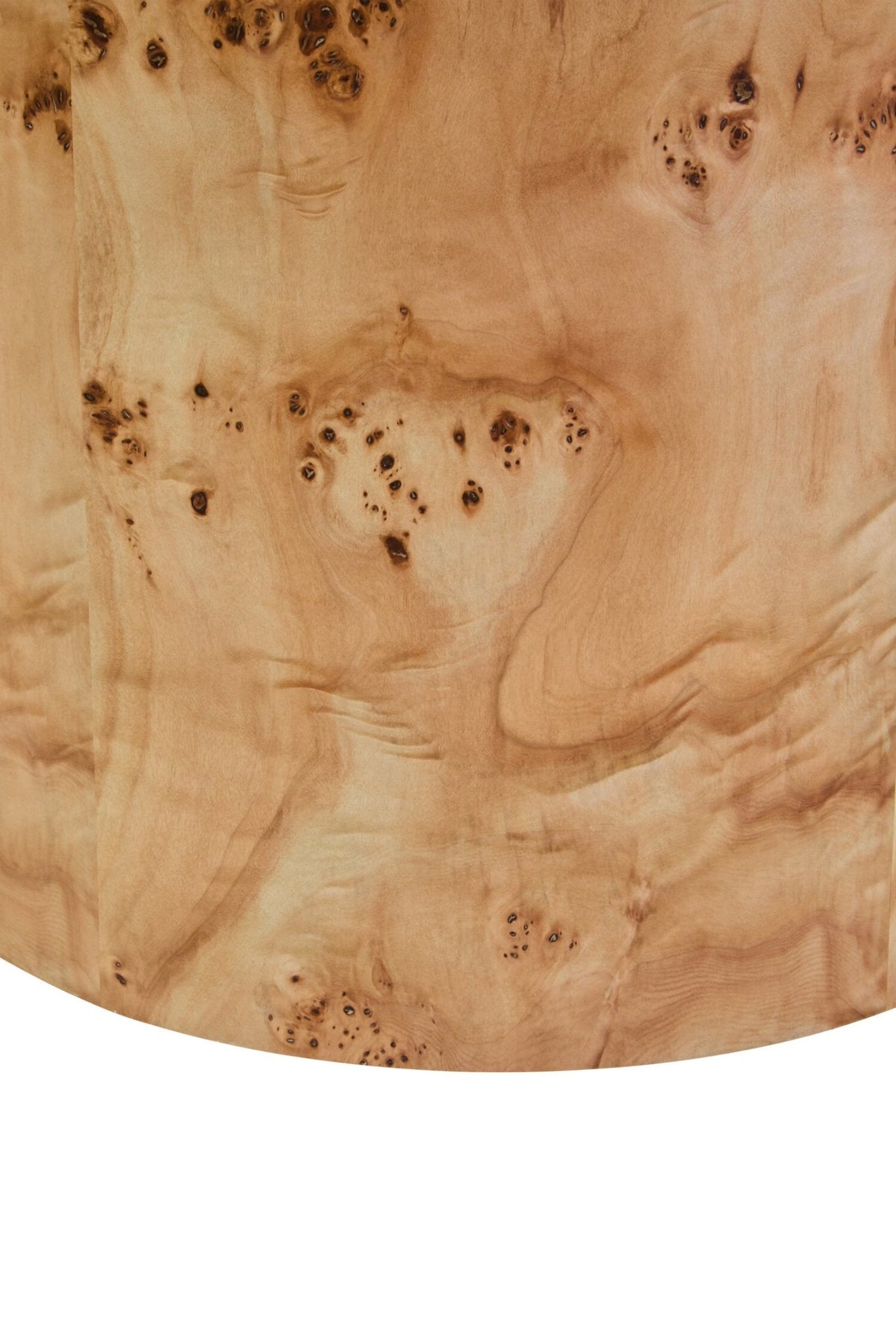 Mota Burl Wood Design Round Side Table | Luxury Home Accessories | Heulog Glow
