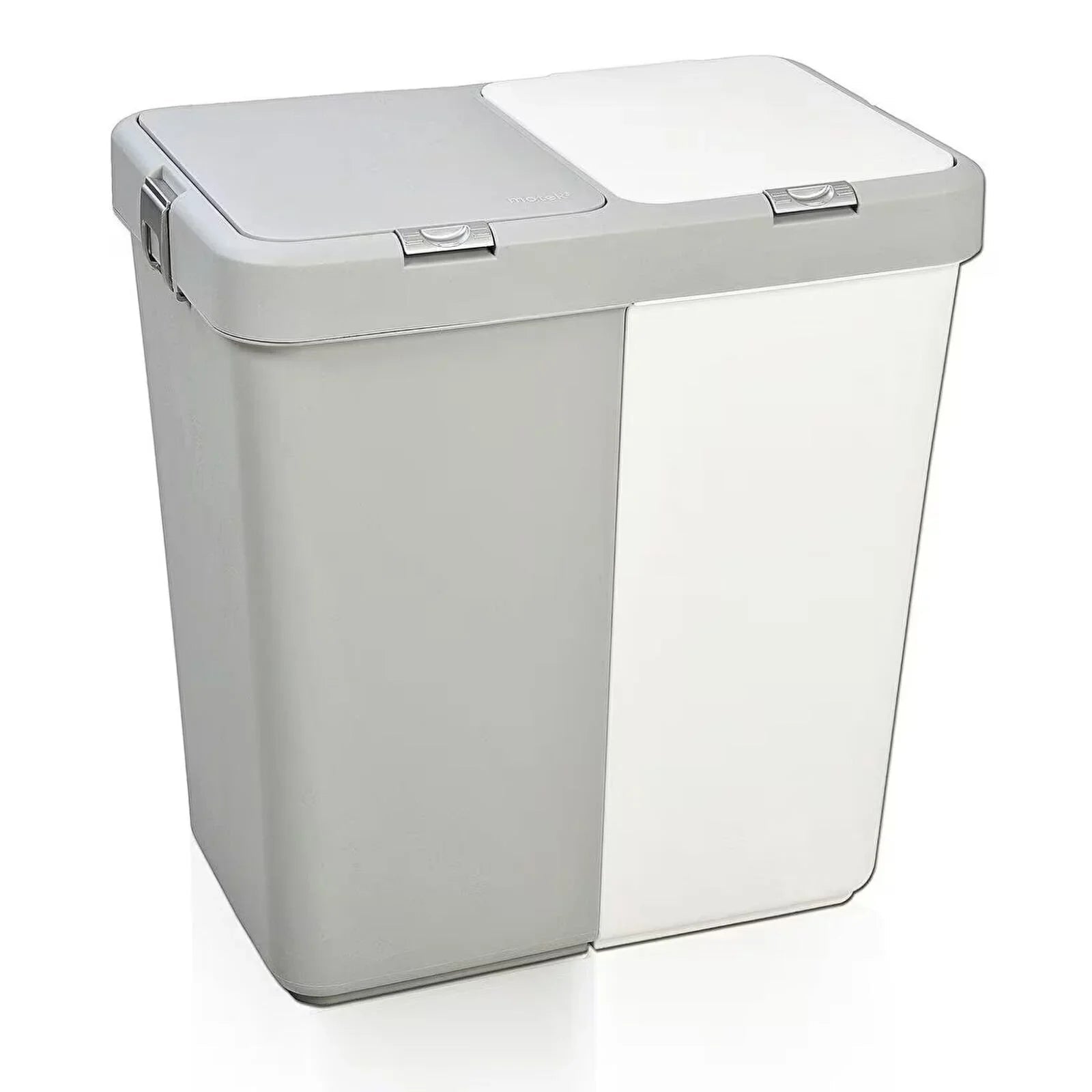 Motek Multi-Purpose Double Compartment Laundry & Dirty Basket 80lt | Luxury Home Accessories | Heulog Glow