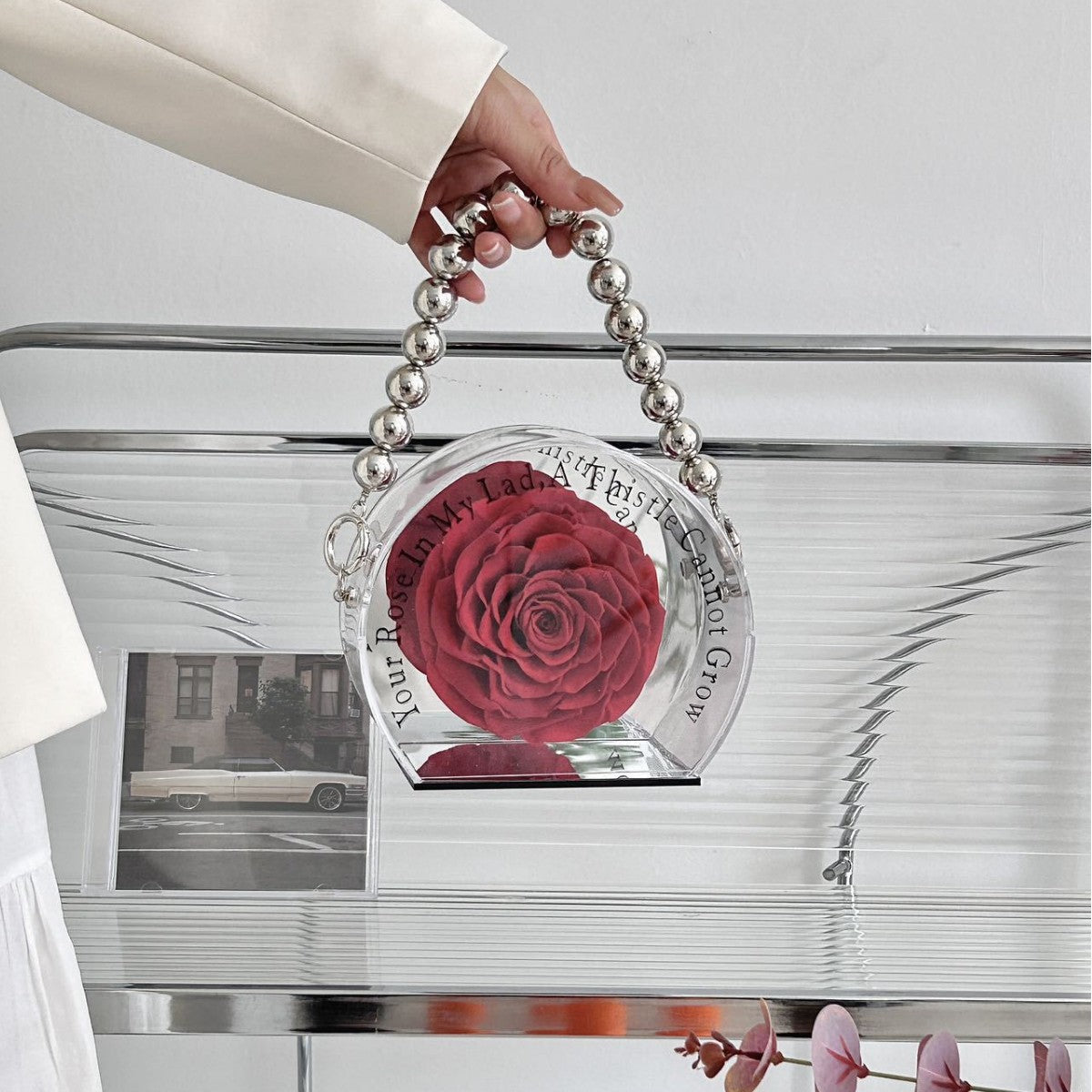 Mother's Day Flowers Giant Rose Portable Valentine's Day Birthday Gift | Luxury Home Accessories | Heulog Glow