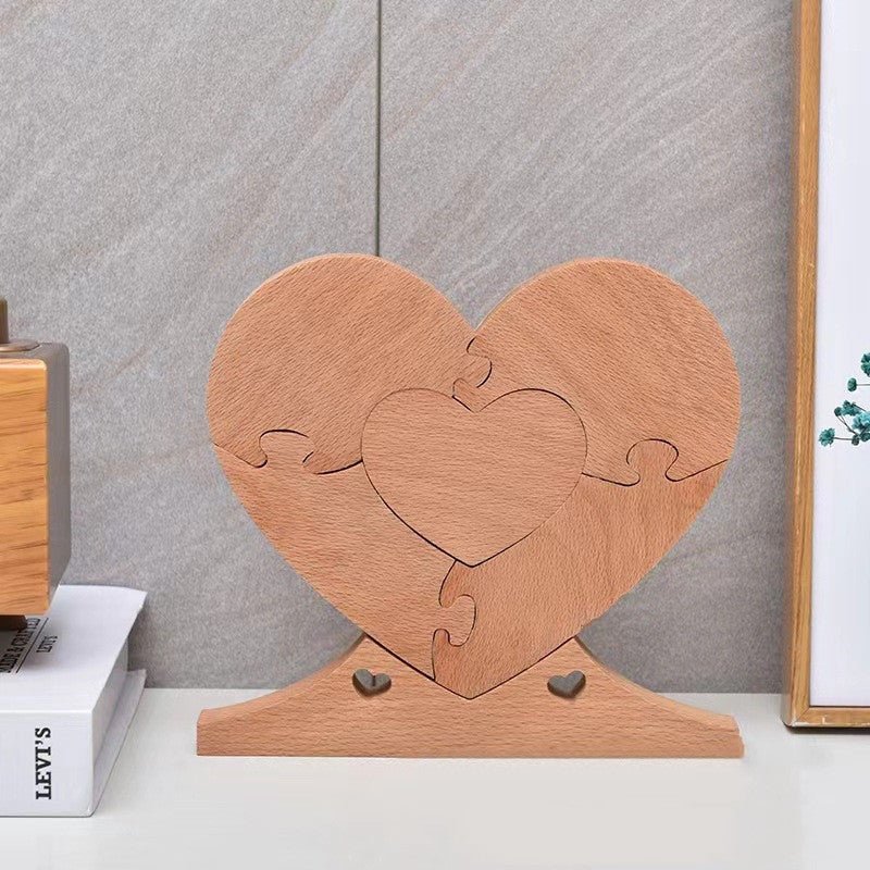 Mother's Day Holiday Gift Wooden Crafts Ornaments | Luxury Home Accessories | Heulog Glow