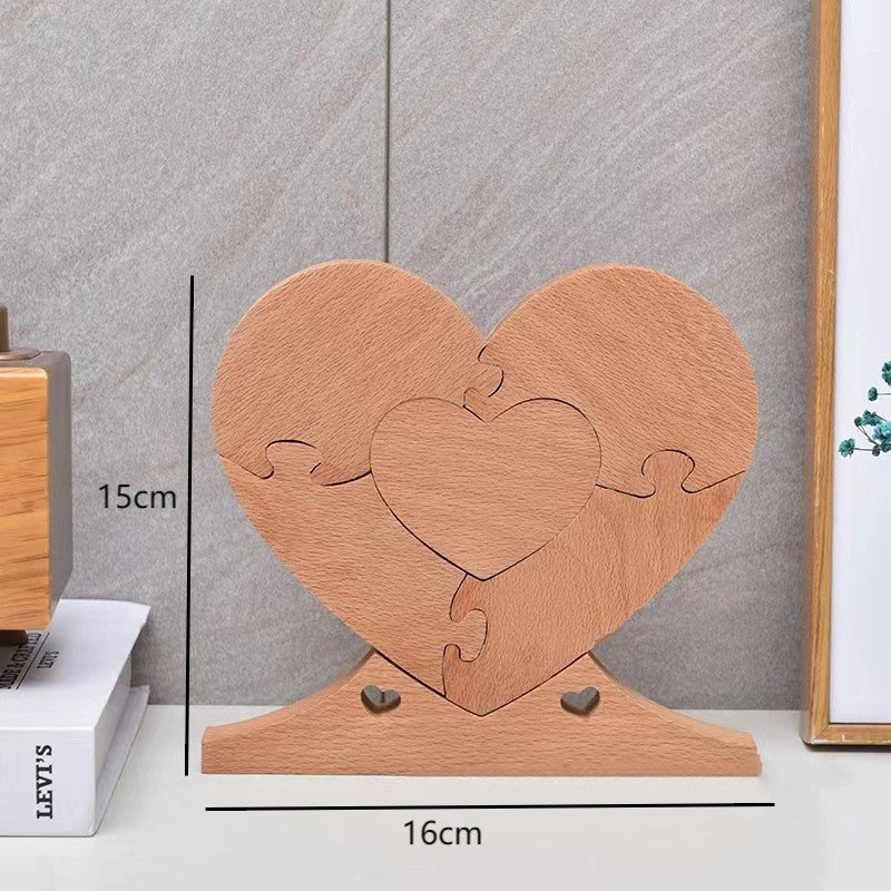 Mother's Day Holiday Gift Wooden Crafts Ornaments | Luxury Home Accessories | Heulog Glow
