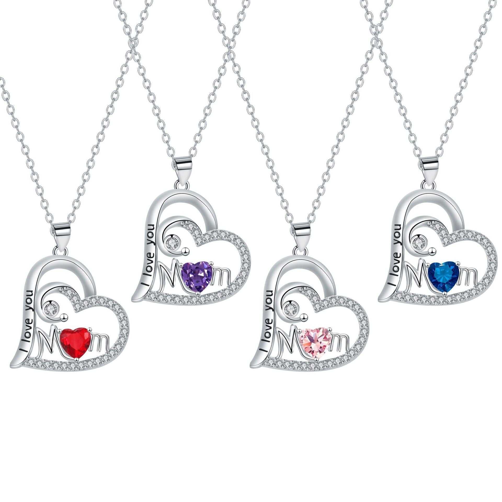 Mother's Day Necklace Mom Pendant Necklace Gift | Luxury Home Accessories | Heulog Glow