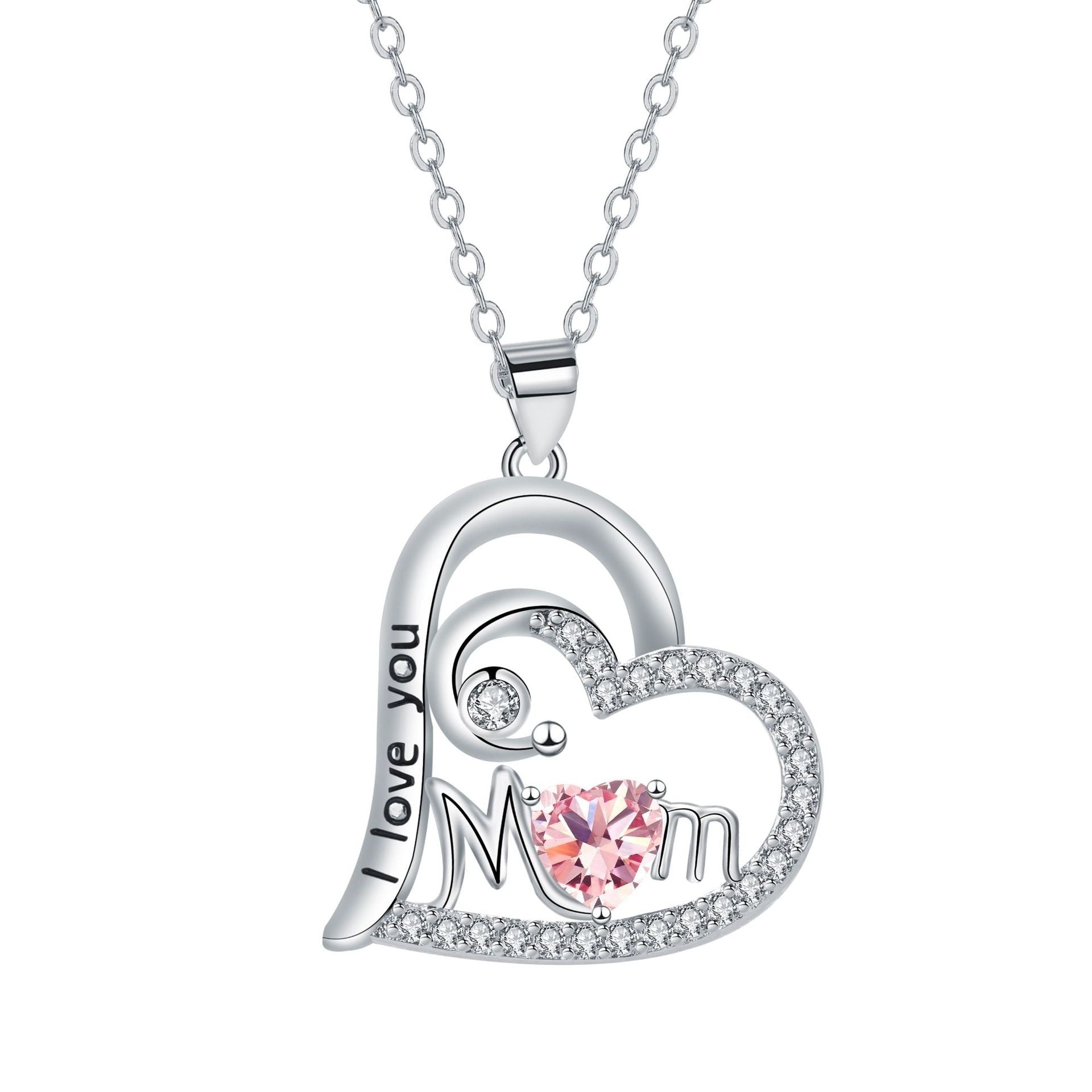 Mother's Day Necklace Mom Pendant Necklace Gift | Luxury Home Accessories | Heulog Glow