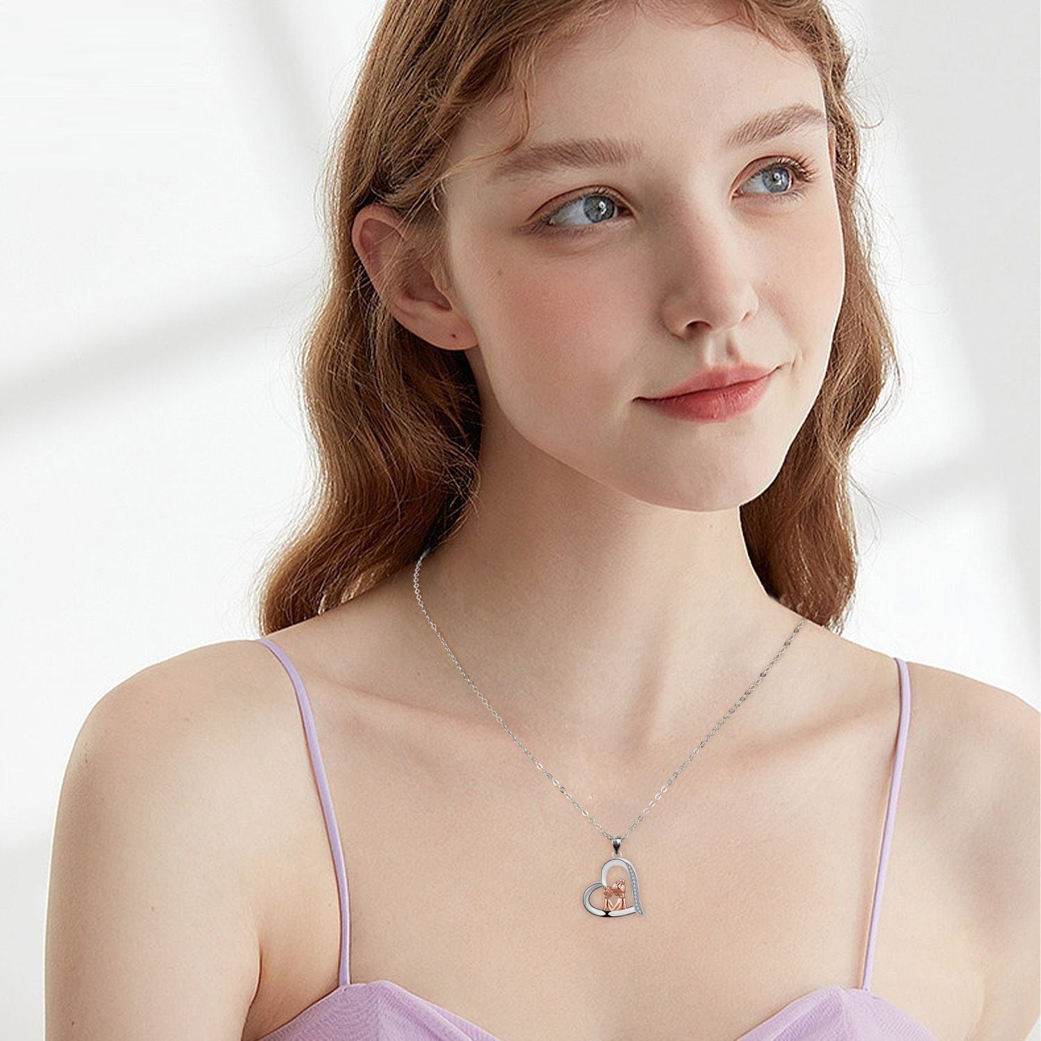 Mother's Day Necklace Warm Ornament Jewelry Gift For Mom | Luxury Home Accessories | Heulog Glow