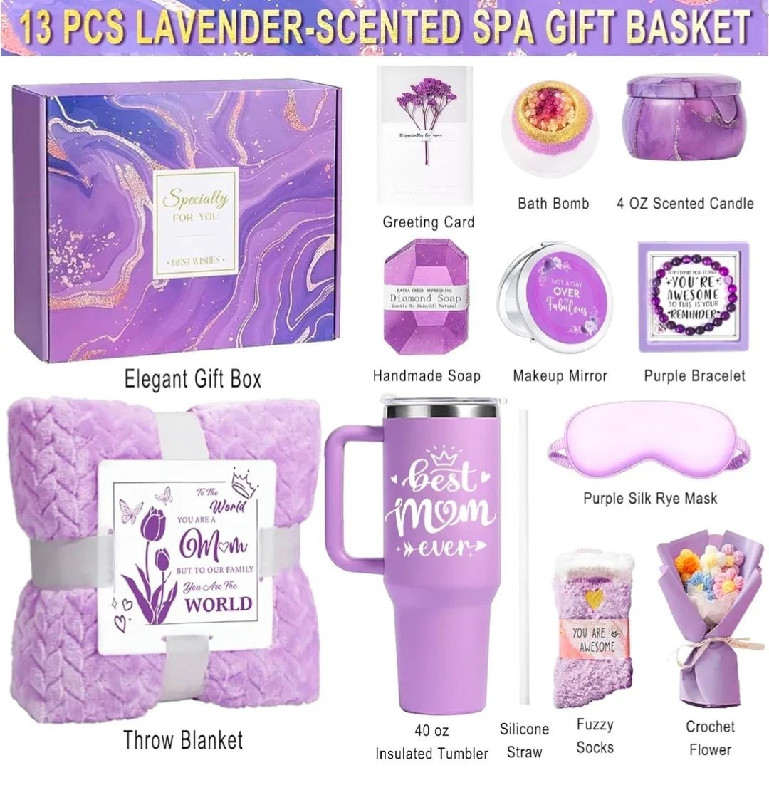 Mothers Day Relaxing Spa Hamper | Luxury Home Accessories | Heulog Glow