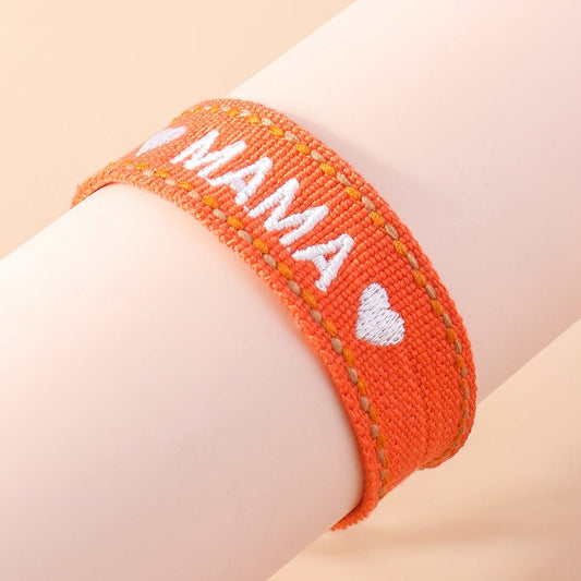Mother's Day Woven Bracelet Flannel Mother's Day Commemorative Gift Carrying Strap | Luxury Home Accessories | Heulog Glow