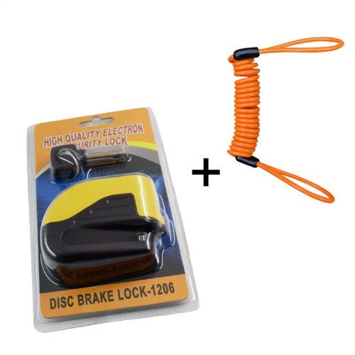 Motorcycle alarm disc brake lock anti-theft lock | Luxury Home Accessories | Heulog Glow