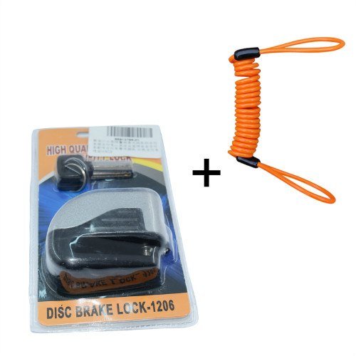 Motorcycle alarm disc brake lock anti-theft lock | Luxury Home Accessories | Heulog Glow