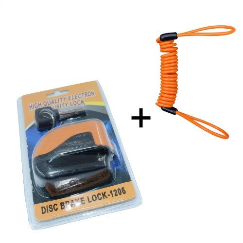 Motorcycle alarm disc brake lock anti-theft lock | Luxury Home Accessories | Heulog Glow