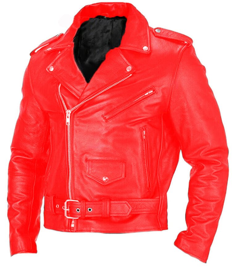 Motorcycle Men's Leather Clothing Spring And Autumn | Luxury Home Accessories | Heulog Glow