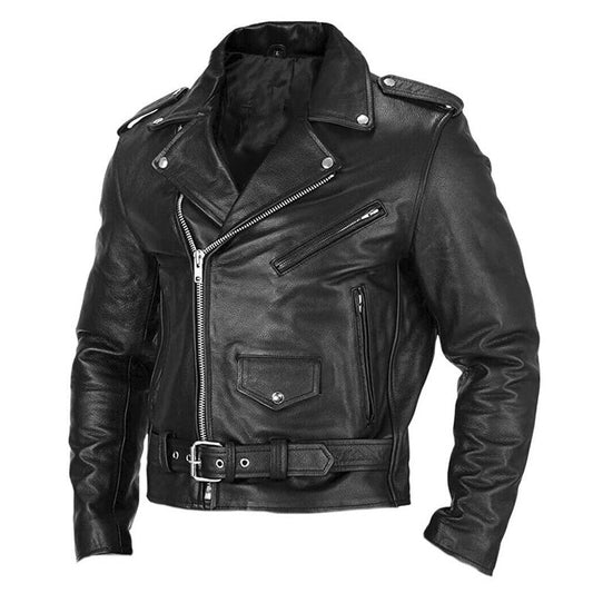 Motorcycle Men's Leather Clothing Spring And Autumn | Luxury Home Accessories | Heulog Glow