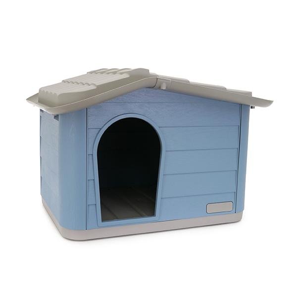 MP Bergamo Knock-down Pet House Blue | Luxury Home Accessories | Heulog Glow