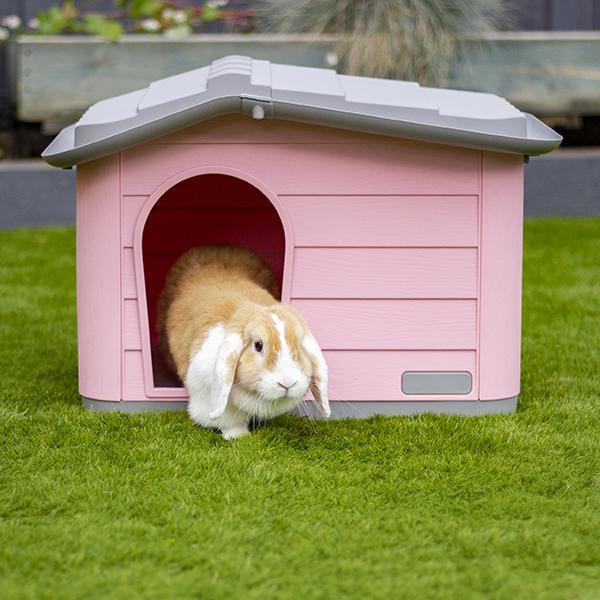 MP Bergamo Knock-down Pet House Pink | Luxury Home Accessories | Heulog Glow