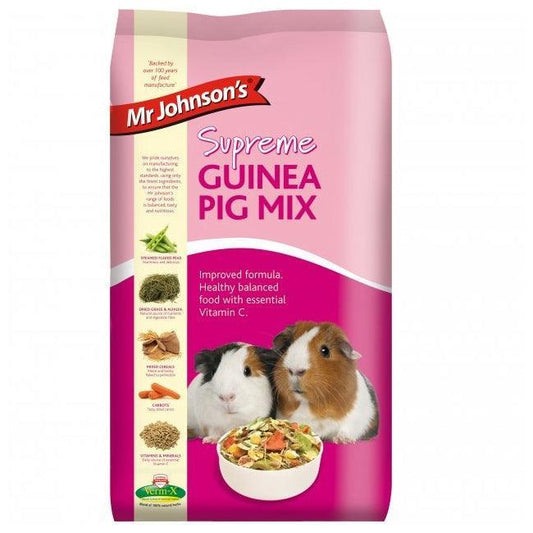 Mr Johnsons Supreme Guinea Pig Mix | Luxury Home Accessories | Heulog Glow
