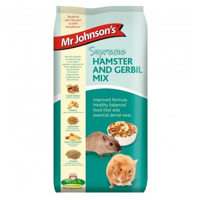 Mr Johnsons Supreme Hamster & Gerbil 15kg | Luxury Home Accessories | Heulog Glow