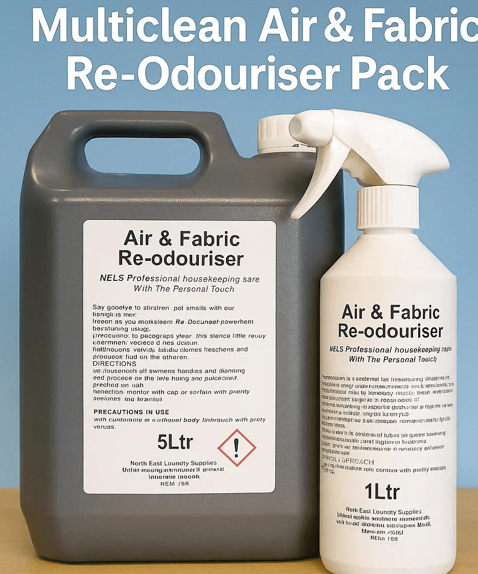 Mr. Multiclean Air & Fabric Re-Odouriser PACK - 5 LITRES + 1 Litre | Luxury Home Accessories | Heulog Glow