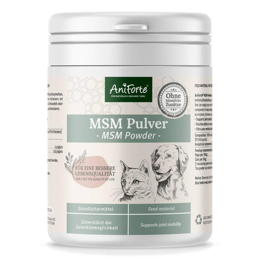 MSM Powder for Dogs & Cats 300g | Luxury Home Accessories | Heulog Glow