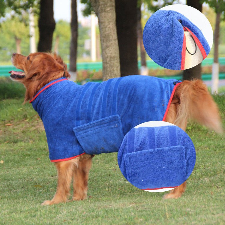 Multi Color Absorbent All Inclusive Pet Bathrobe | Luxury Home Accessories | Heulog Glow