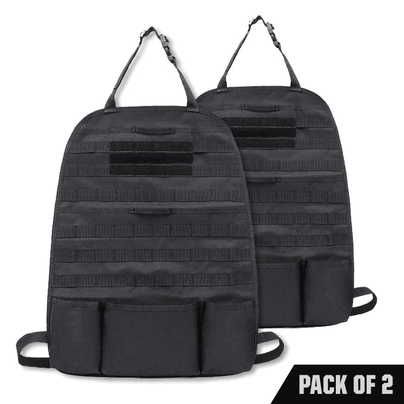 Multi-function Tactical Universal Car Back Seat Organizer Cover Bag | Luxury Home Accessories | Heulog Glow