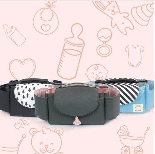 Multifunction Baby Stroller Bag Organizer Maternity Nappy Bag Stroller Accessories Cup wheelchair bag | Luxury Home Accessories | Heulog Glow