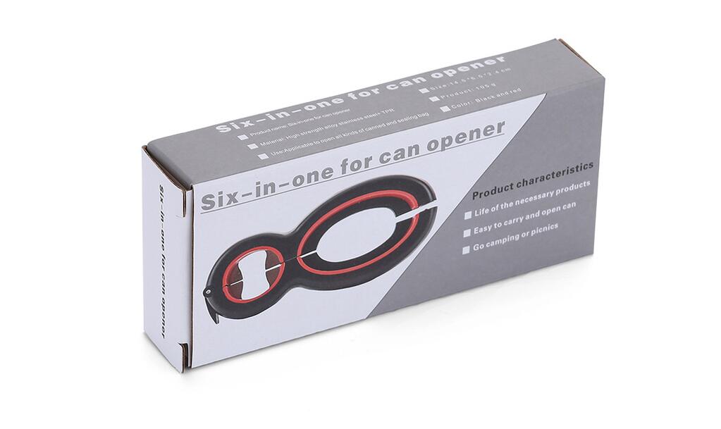 Multifunctional Easy Opener Six in One Bottle Can Opener | Luxury Home Accessories | Heulog Glow