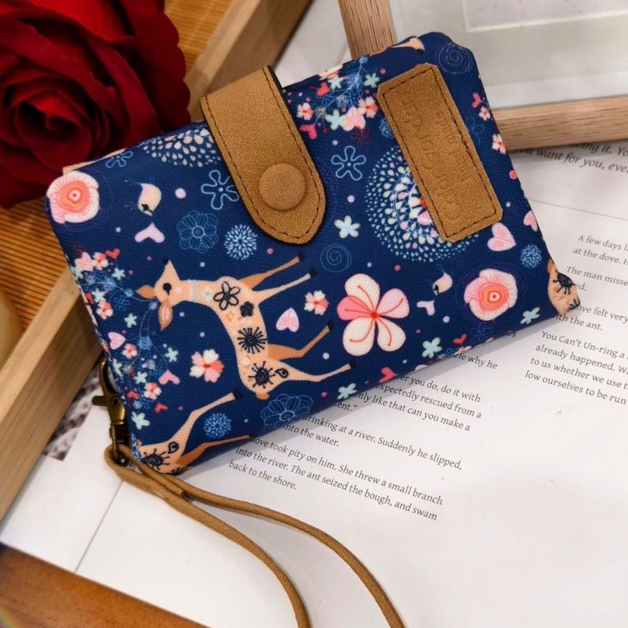 Multifunctional Tri-fold Fashion Multi-card-slot Printed Wallet | Luxury Home Accessories | Heulog Glow
