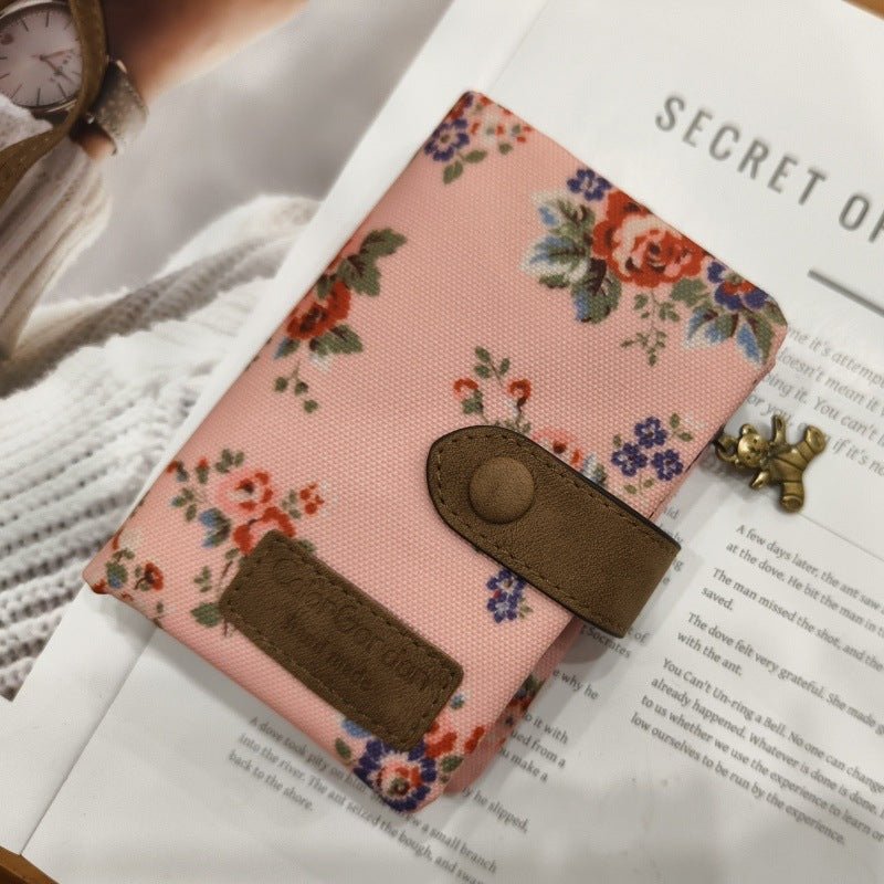 Multifunctional Tri-fold Fashion Multi-card-slot Printed Wallet | Luxury Home Accessories | Heulog Glow
