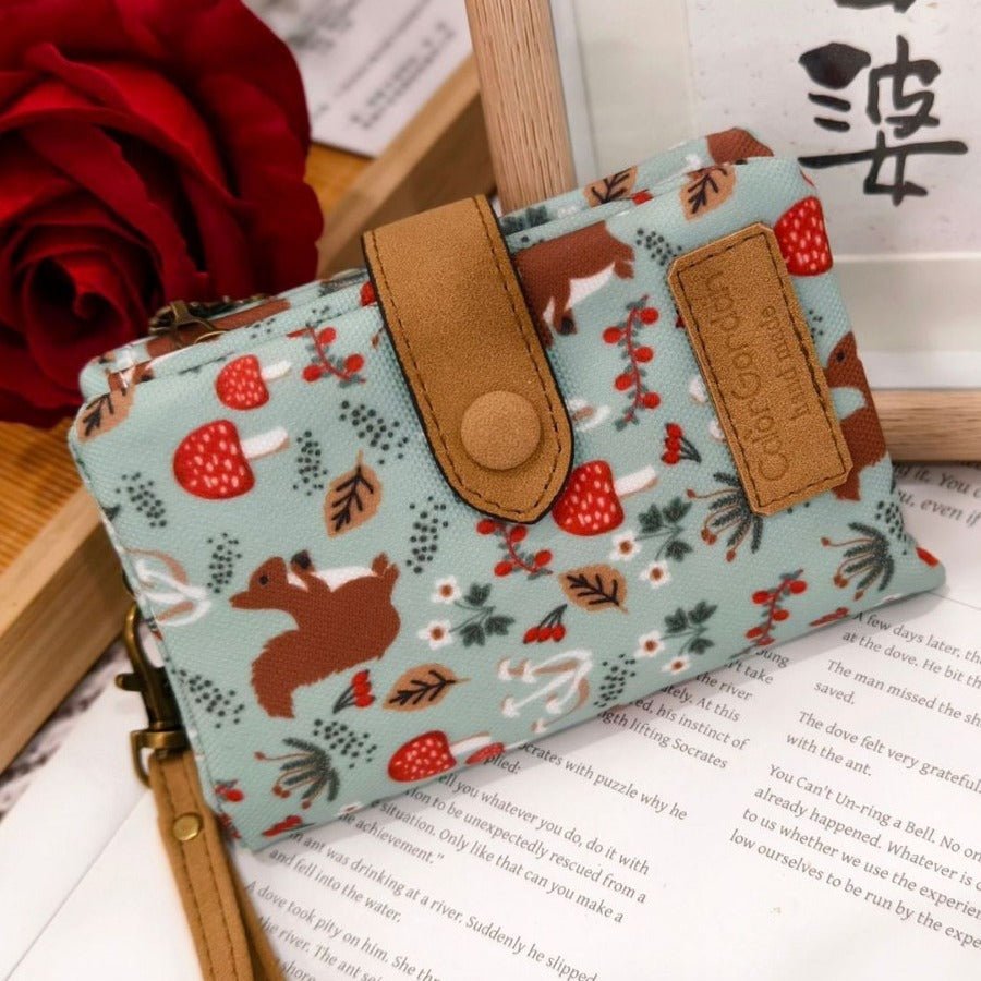 Multifunctional Tri-fold Fashion Multi-card-slot Printed Wallet | Luxury Home Accessories | Heulog Glow