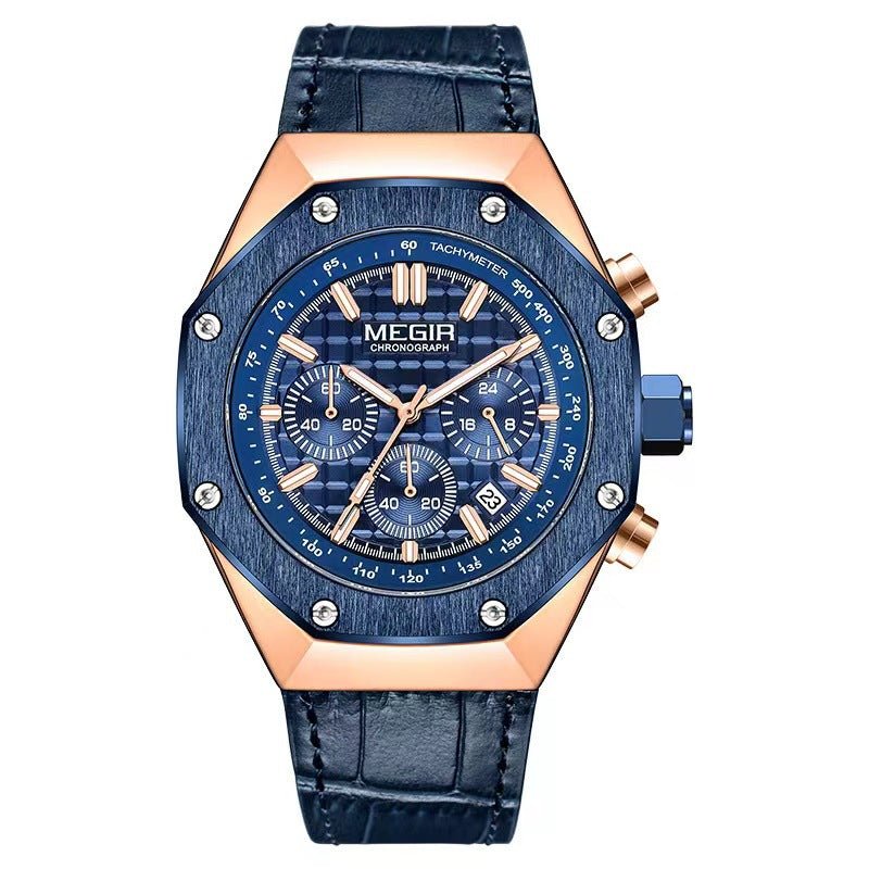 Multifunctional Waterproof Quartz Watch Men's Watch | Luxury Home Accessories | Heulog Glow