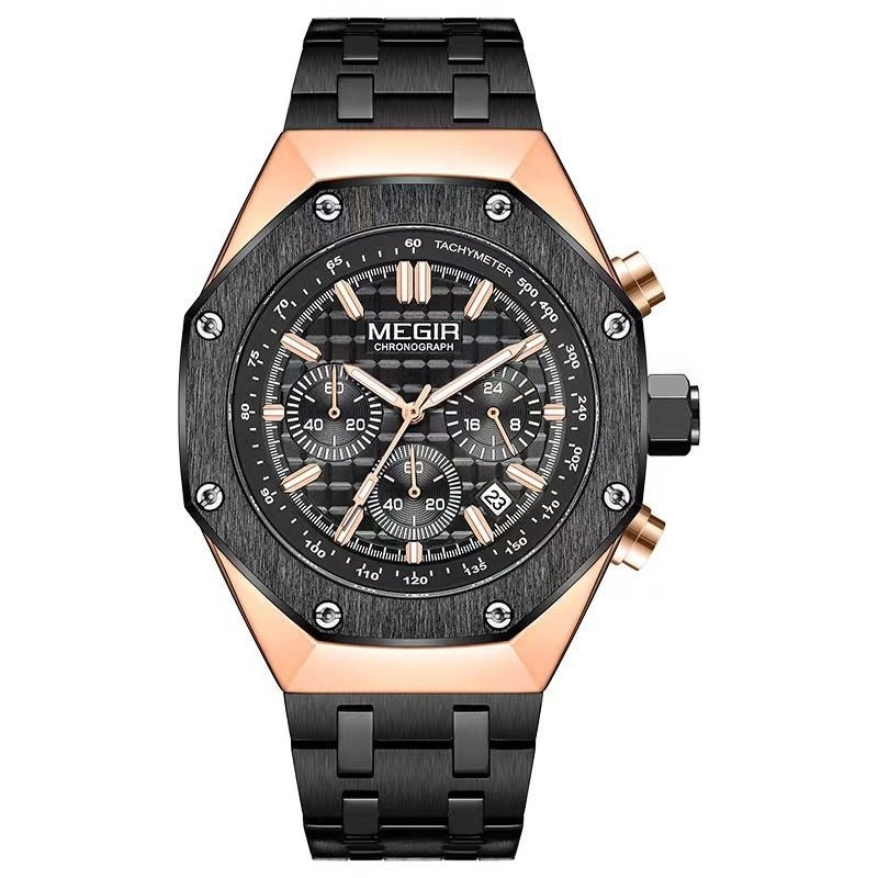 Multifunctional Waterproof Quartz Watch Men's Watch | Luxury Home Accessories | Heulog Glow