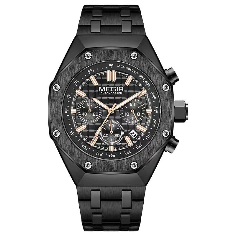 Multifunctional Waterproof Quartz Watch Men's Watch | Luxury Home Accessories | Heulog Glow