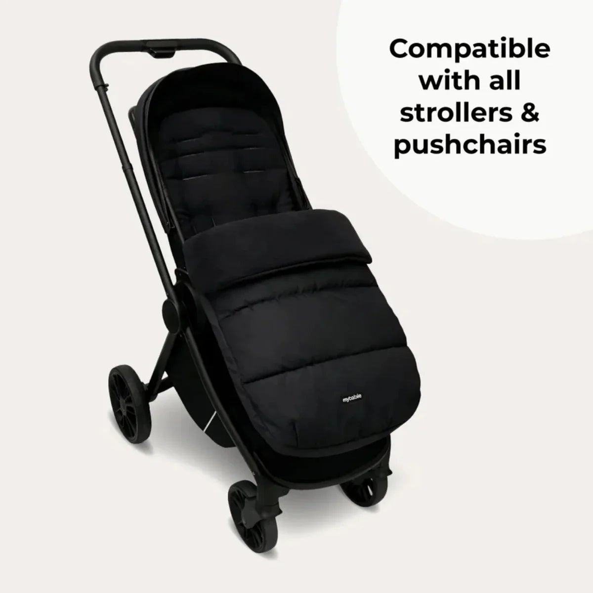 My Babiie MB33 Tandem Pushchair - Ivory | Luxury Home Accessories | Heulog Glow