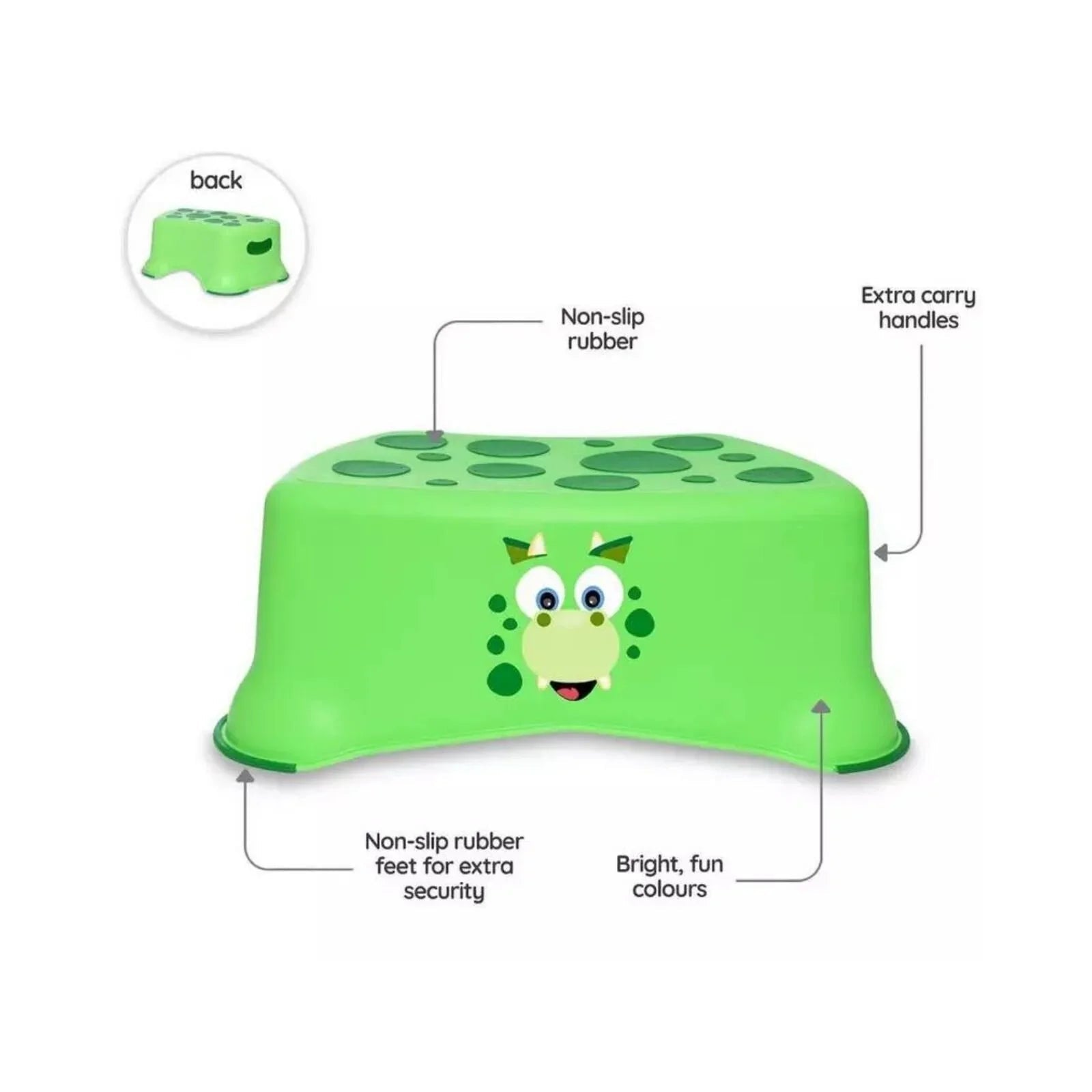 My Carry Potty - My Little Step Stool - Dinosaur | Luxury Home Accessories | Heulog Glow