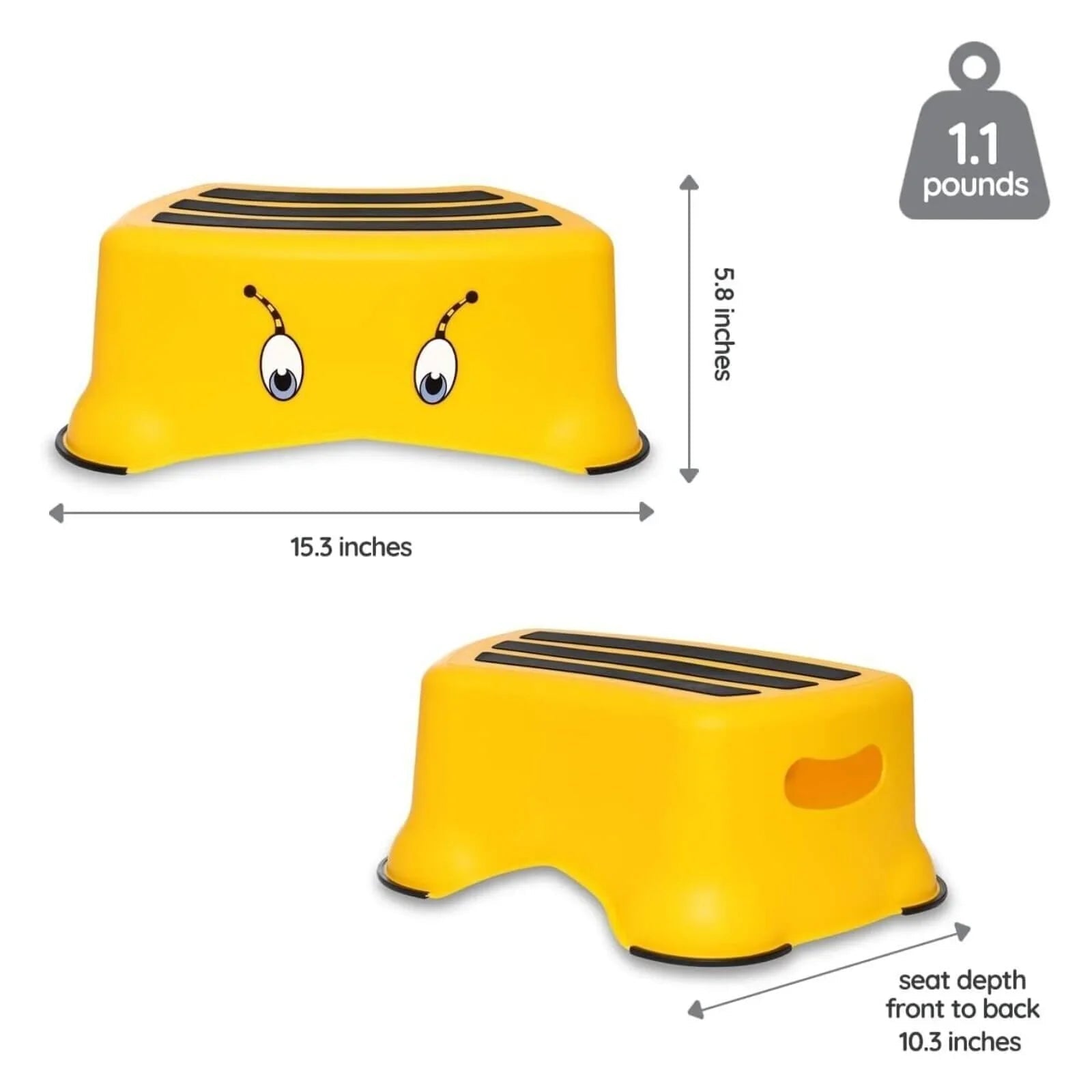 My Little Step Stool - Bumble bee | Luxury Home Accessories | Heulog Glow