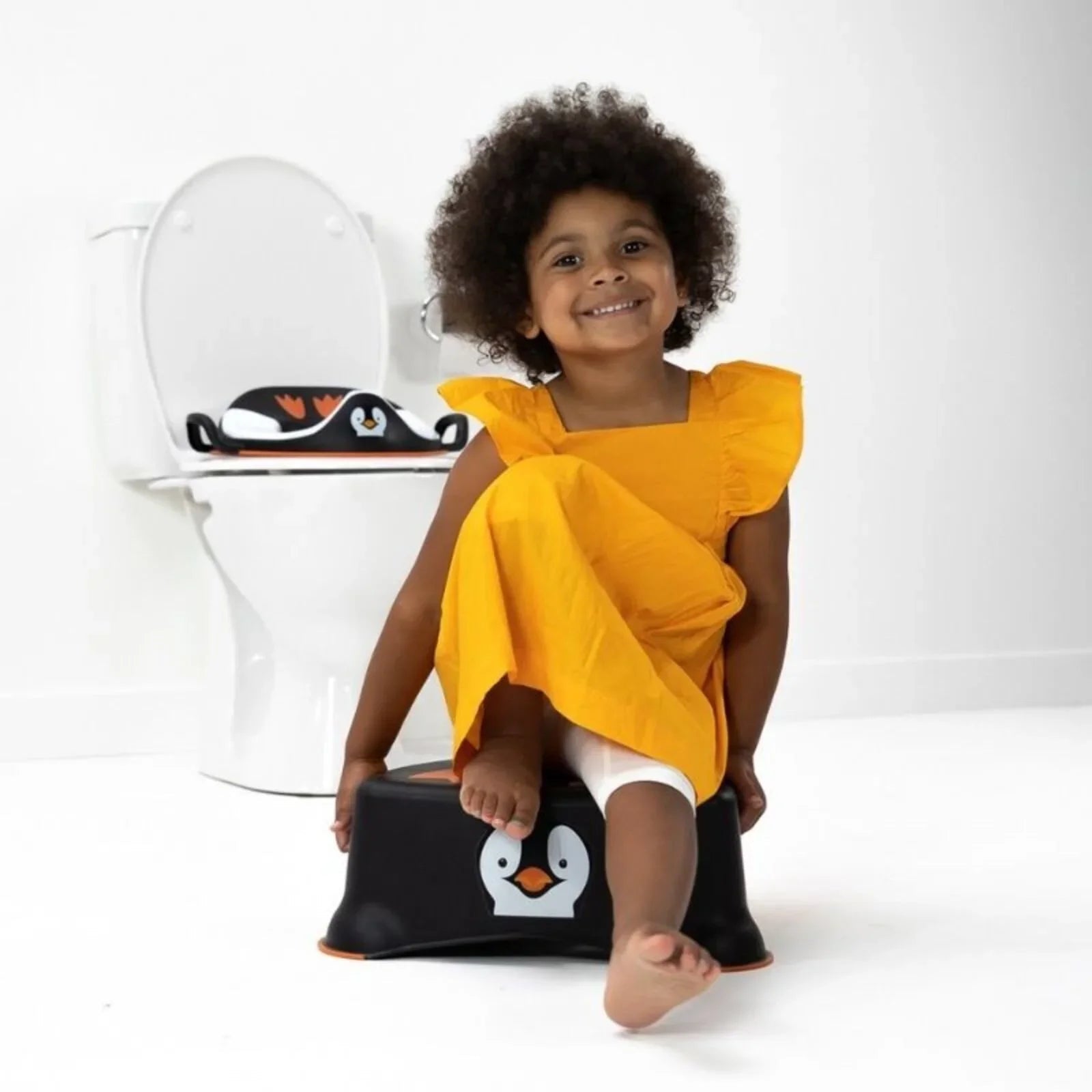My Little Step Stool - Penguin | Luxury Home Accessories | Heulog Glow