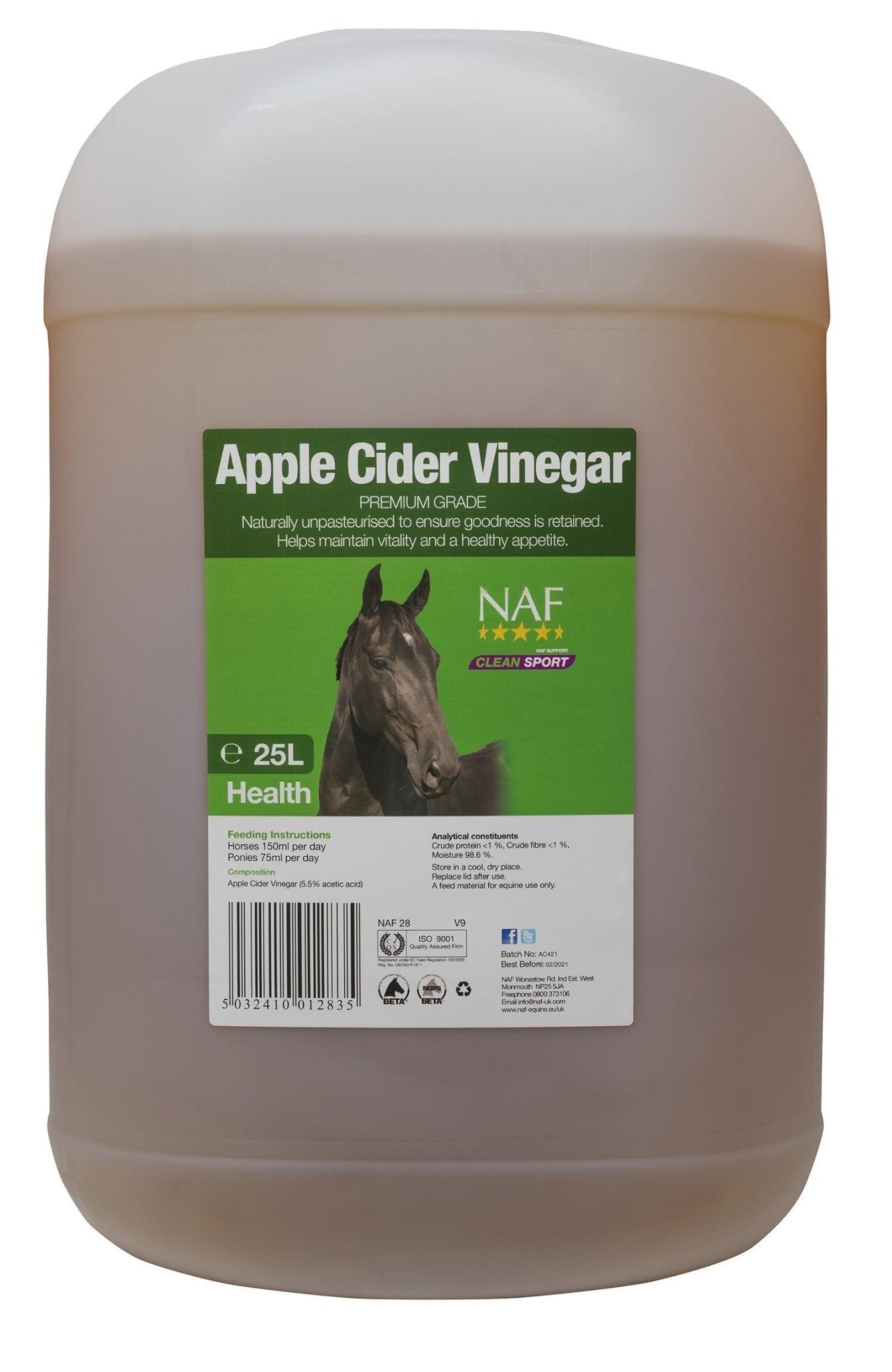NAF Apple Cider Vinegar | Luxury Home Accessories | Heulog Glow
