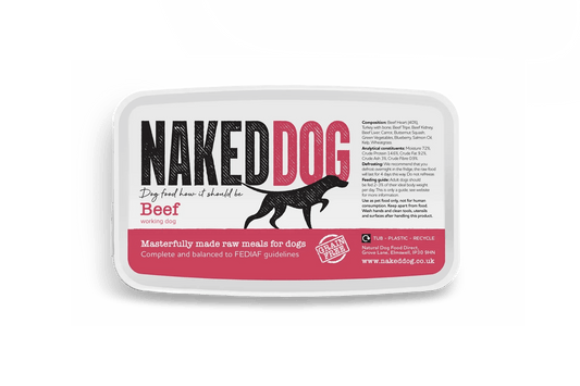 Naked Dog Beef Complete 2 x 500g | Luxury Home Accessories | Heulog Glow