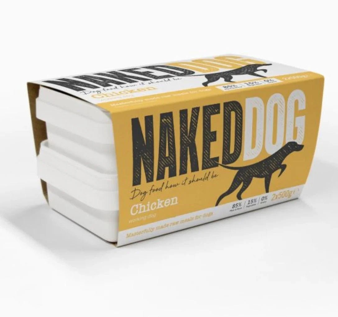 Naked Dog Original 85/15 Chicken 1kg | Luxury Home Accessories | Heulog Glow