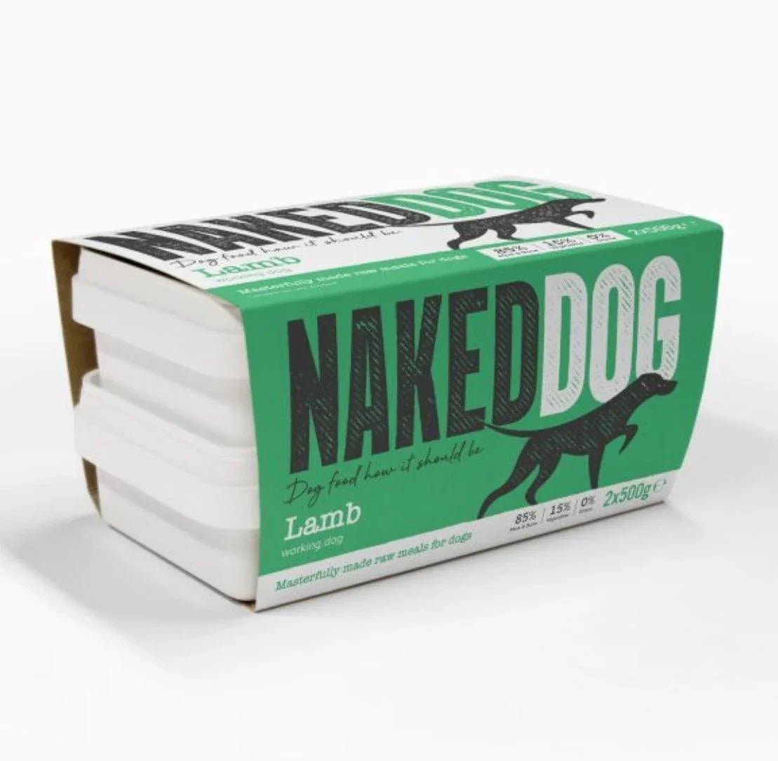 Naked Dog Original 85/15 Lamb 1kg | Luxury Home Accessories | Heulog Glow
