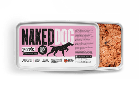 Naked Dog Original Pork (Bone Free) 1kg | Luxury Home Accessories | Heulog Glow