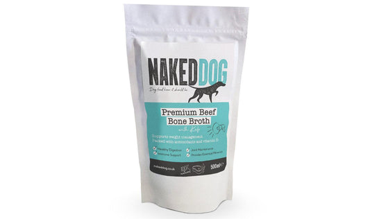 Naked Dog Premium Bone Broth Beef with Kelp | Luxury Home Accessories | Heulog Glow