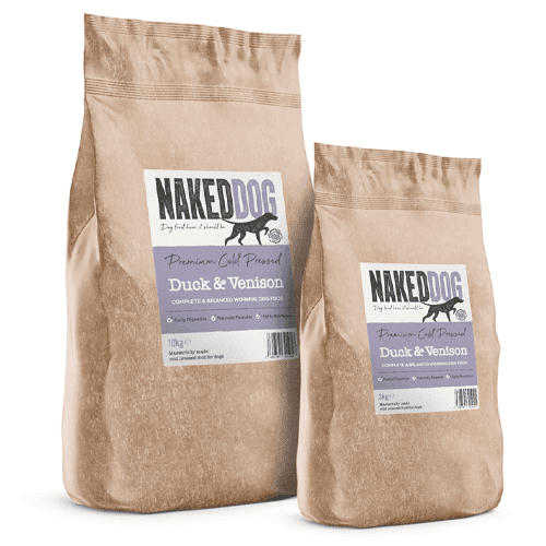 Naked Dog Premium Cold Pressed Duck and Venison | Luxury Home Accessories | Heulog Glow