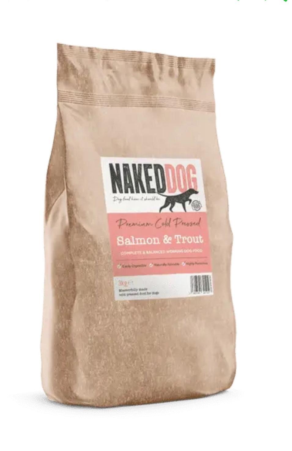 Naked Dog Premium Cold Pressed Salmon & Trout | Luxury Home Accessories | Heulog Glow