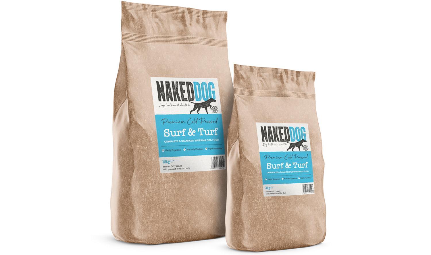 Naked Dog Premium Cold Pressed Surf & Turf | Luxury Home Accessories | Heulog Glow