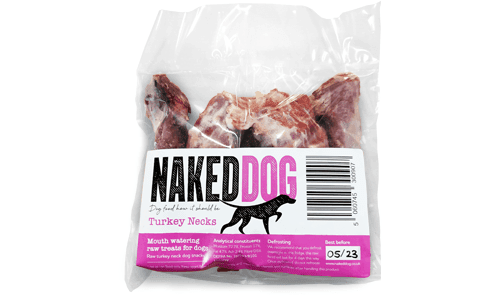Naked Dog Raw Treat Turkey Necks | Luxury Home Accessories | Heulog Glow